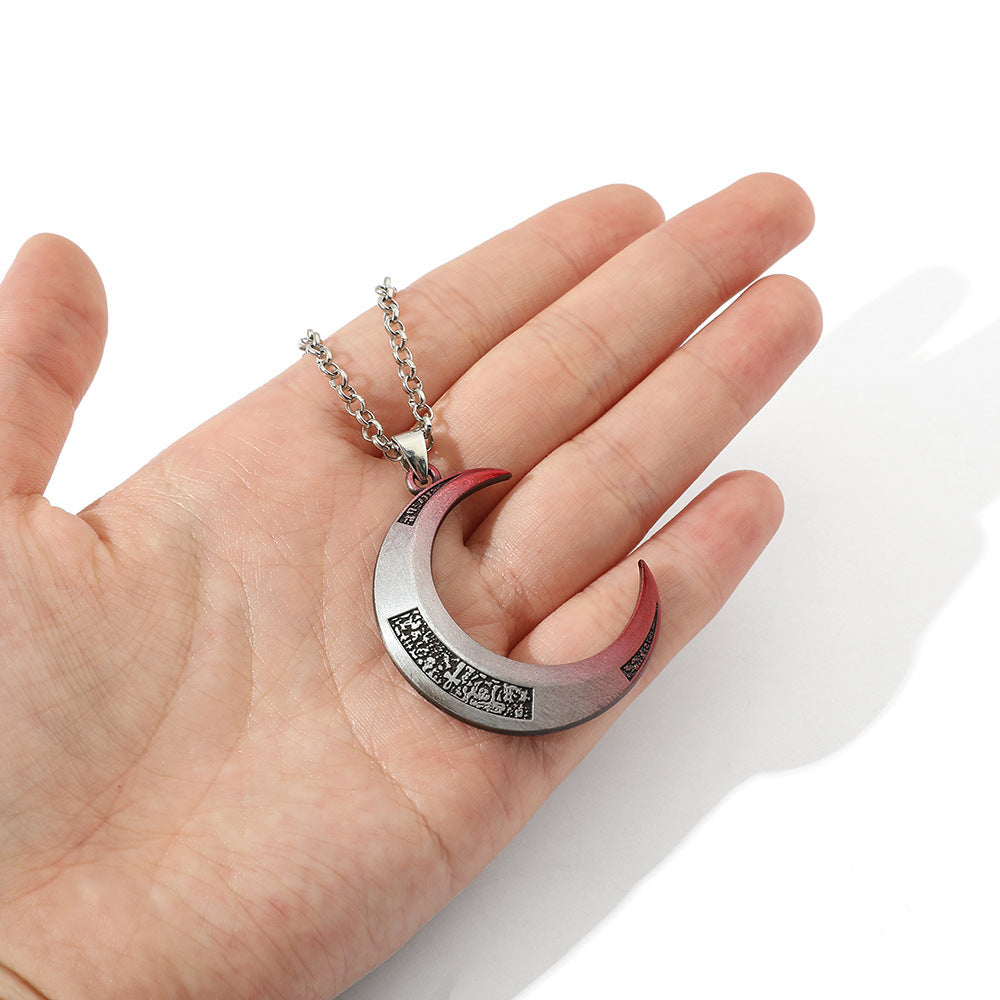Necklace Moon Knight Pendant Necklace 5709536b b92a 4742 9563 85d6bf3cbd12