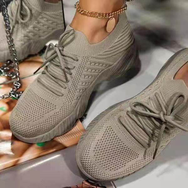 Women's Sneaker Thick Bottom Solid Color Dad Shoes 570e58b4 de30 423c b518 11106a6a8298