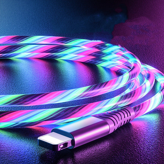 USB charging and lighting data cable - 图片 1
