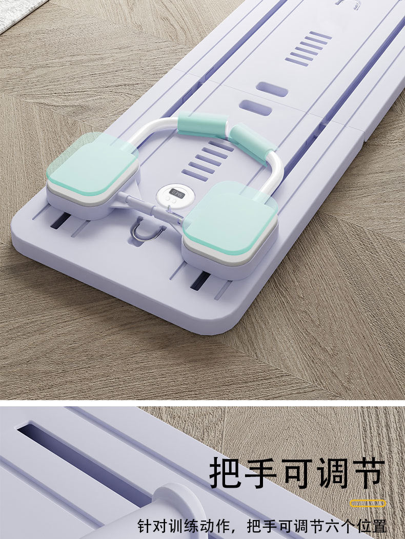 Multifunctional Fitness Board Flat Support Chest And Abdominal Muscle Equipment Household Abdominal Wheel