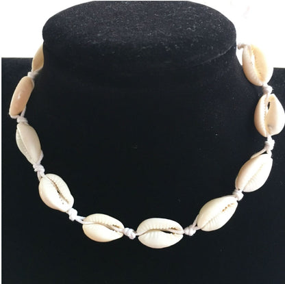 Handmade shell short clavicle necklace 5720074492789