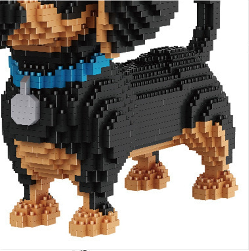 Pet dog small particle block 572346886446