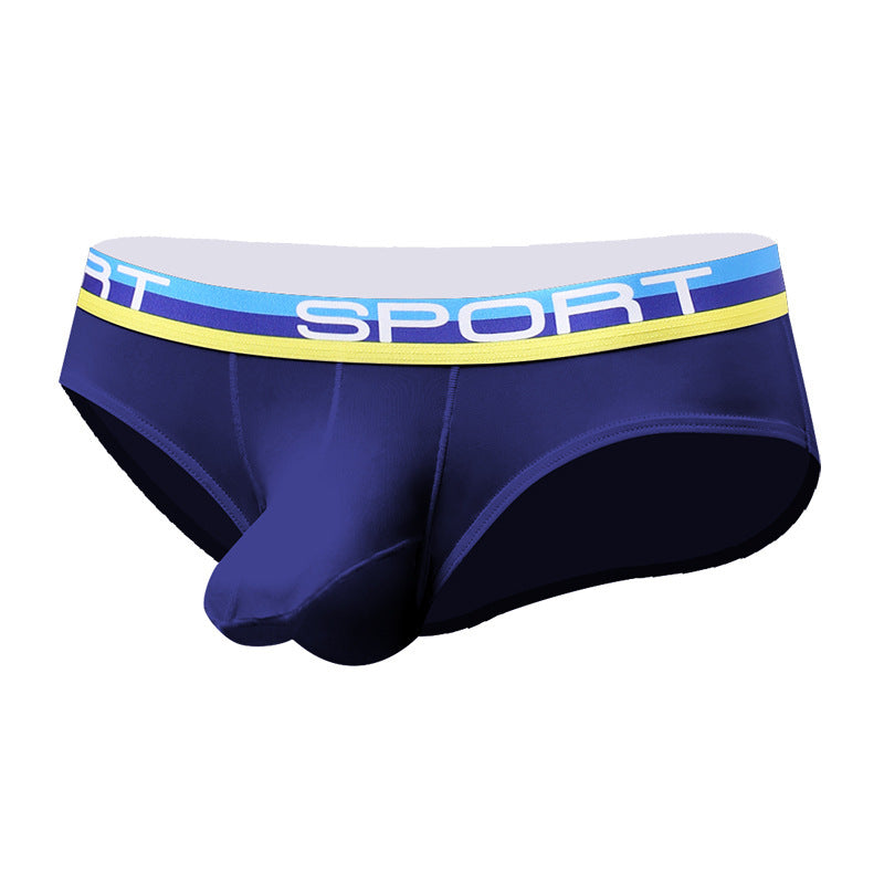 Sexy Three-dimensional Bullet Separation Bag Men's Underwear Panties Nylon Breathable Elastic Ice Silk Fabric 572b4595 e5fa 4