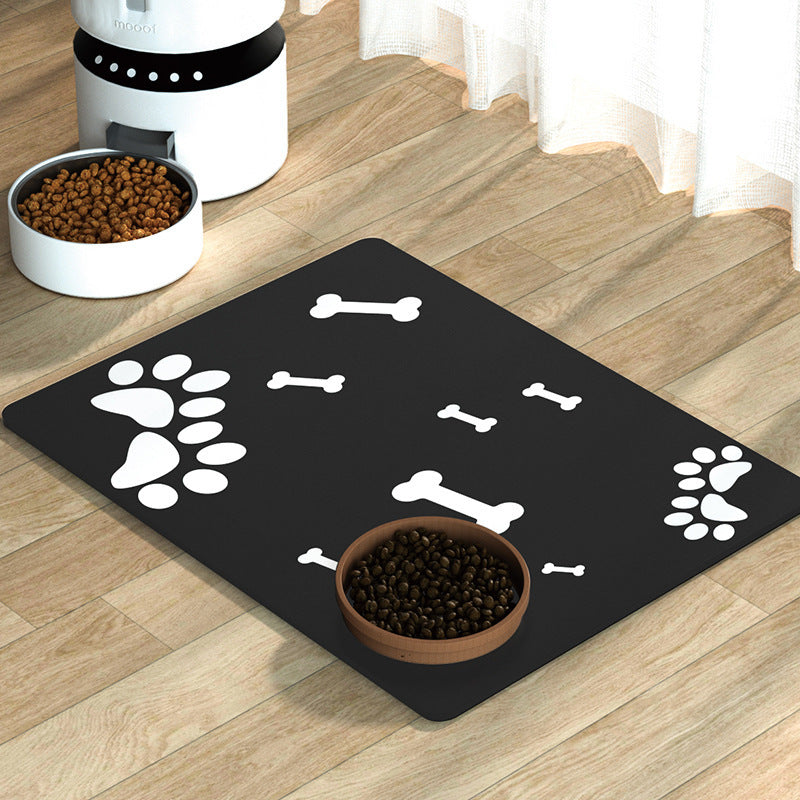 Pet Diatom Ooze Floor Mat Dogs And Cats Eating Mat Spill-proof Waterproof Quick-drying Placemat 572d0f2d 9e4f 4cb2 b322 32292