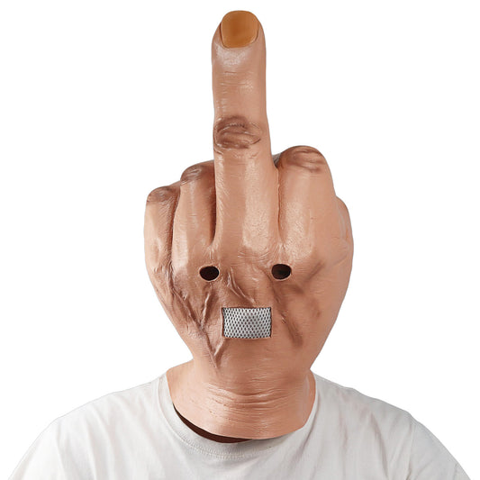 Despise The Vertical Middle Finger Mask Halloween Spoof Mask Bar DJ Spoof Mask 5733d1dd 487e 41ec a955 2538f8c72f2c