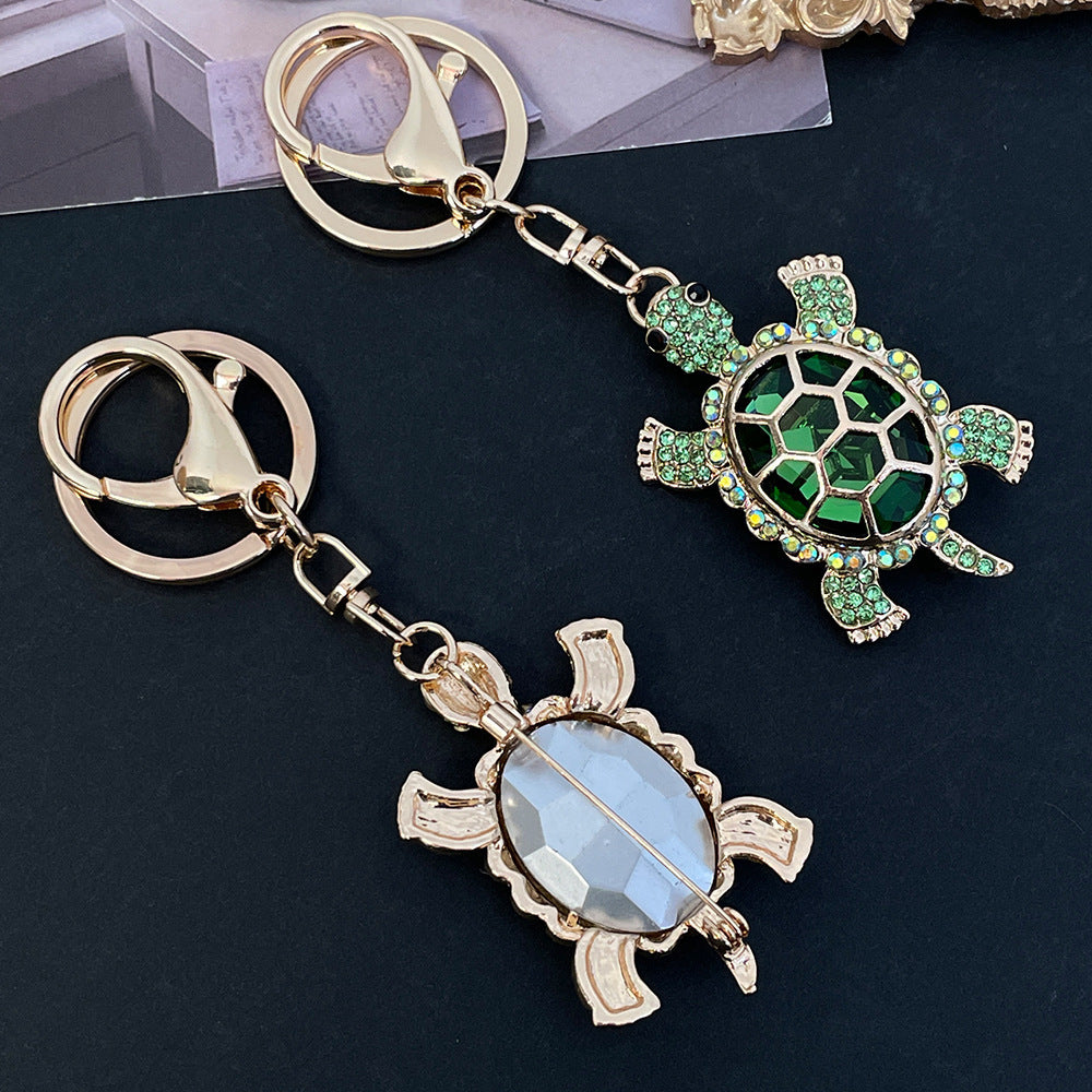 Color Diamond Metal Cute Turtle Car Key Ring 57487716 6e95 4b14 8018 d693f9a67c35