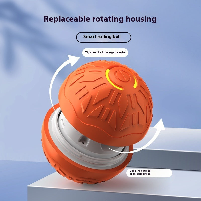 Pets Electric Jumping Ball Automatic Dog-teasing Luminous Pet Products Pets Dogs Training Products Ball Toys For Dogs Resista