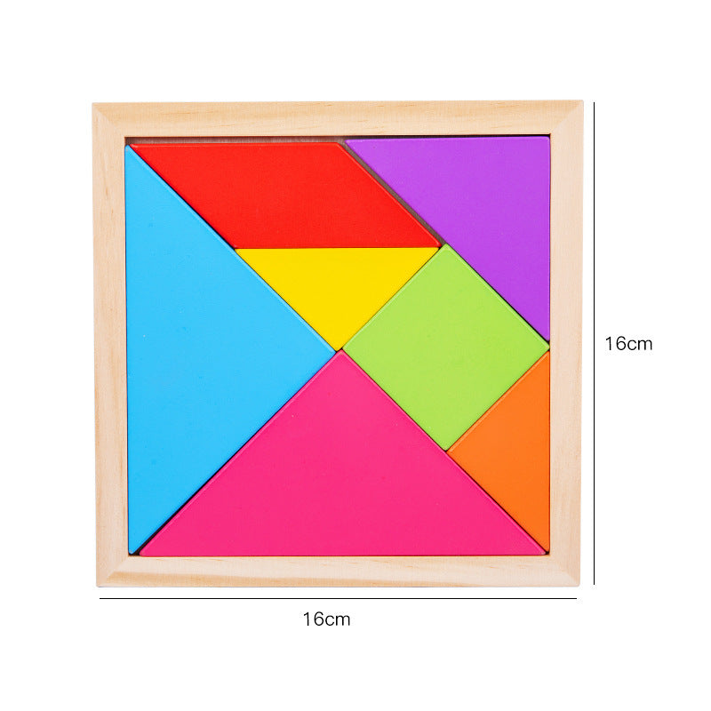 Children's Pine Tangram Early Education Patchwork Toy 57560a22 23d5 457f b050 dcd70a587ef1