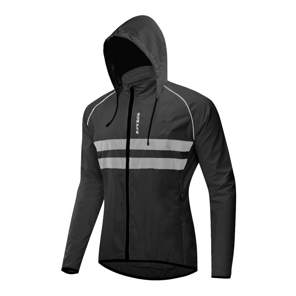 Hooded Quick-drying Windbreaker For Mountain Road Kilometer Cycling 578729653942