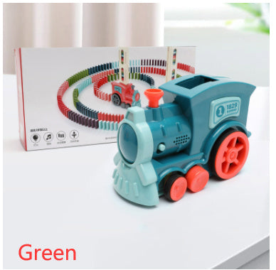 Domino Train Toys Baby Toys Car Puzzle Automatic Release Licensing Electric Building Blocks Train Toy 579c9dae 7e7a 45aa 81bc