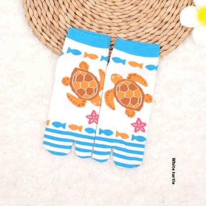 Two-toe Socks Split Toe Women's Cotton Socks 57b93439 ba4c 409f b528 657343092668 trans