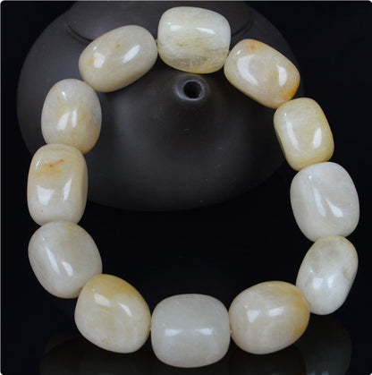 Jade Pebble Bracelet Natural Gobi 57cf00cb fc38 4268 8e1d 75c6af985469