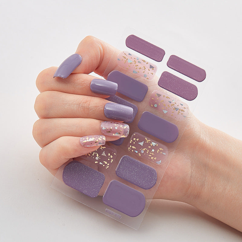 3d Laser Bronzing Craft Nail Applique Nail Sticker - HD Wireless Product #11