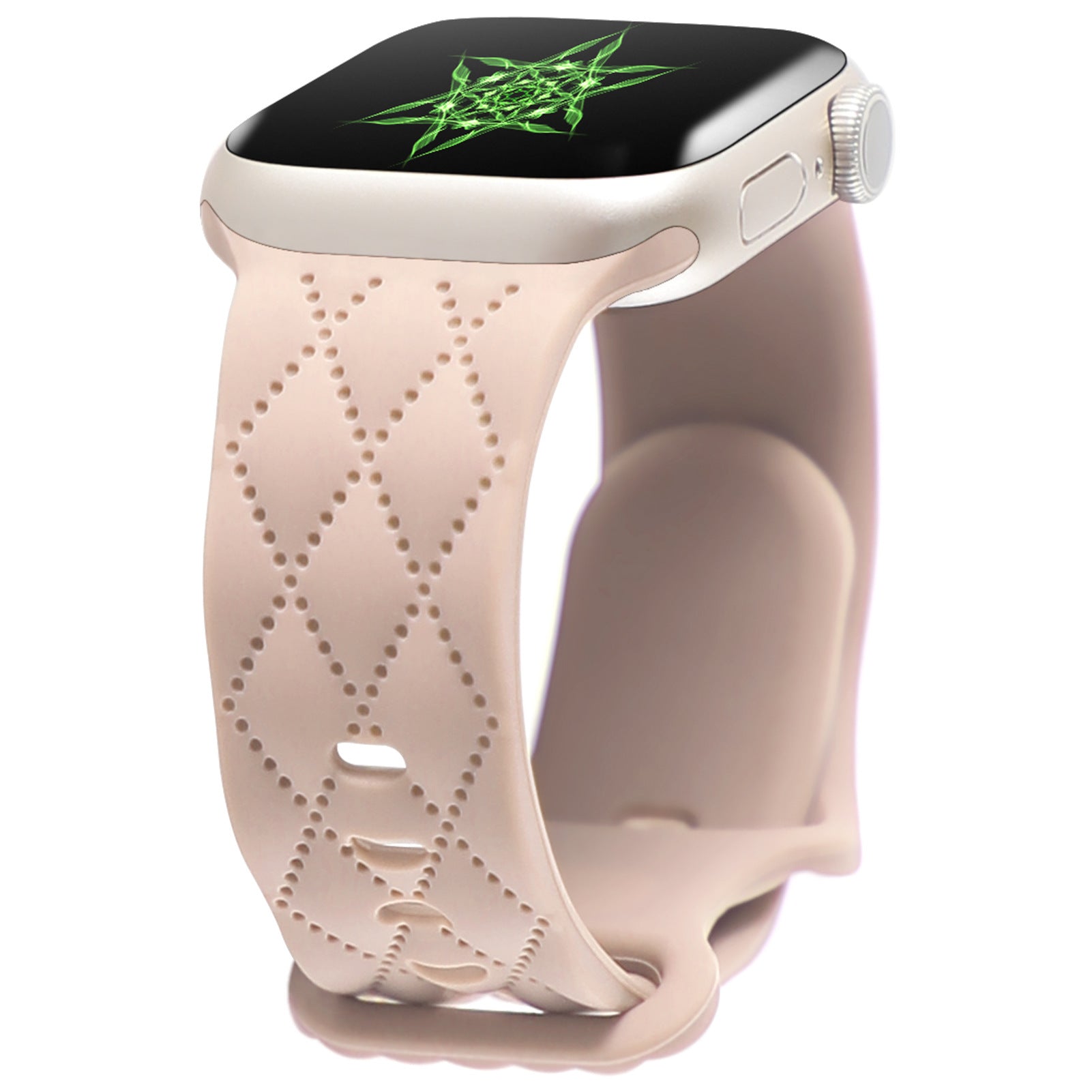 For Watch S9 Texture IwatchS8ULTRAL Silicone Butterfly Buckle Strap 58056064 5779 4fc3 8d00 52841a3b6aa2