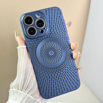 Phone Case Breathable Heat Dissipation Network Shell Magnetic Charging Skin Feeling Protective Cover 580e79c5 bfe2 4b06 bd16 