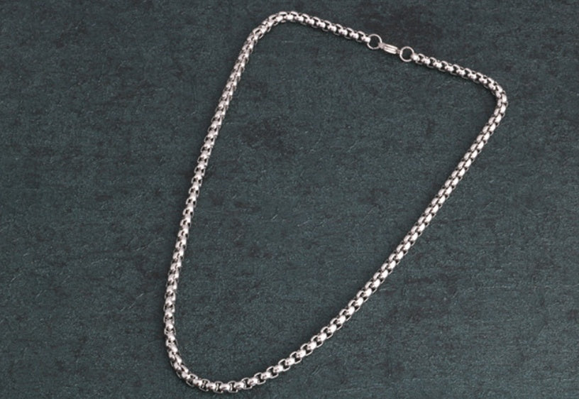 Men Stainless Steel Rope Snake Box Cuban Link Chain 581310620400