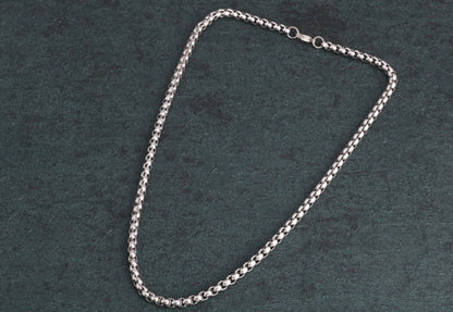 Men Stainless Steel Rope Snake Box Cuban Link Chain 581310620400