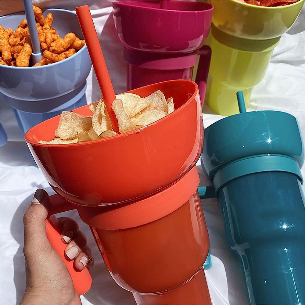 Snack With Handle Straw Cup Kitchen Gadgets 5828f3b2 de22 472f a5d6 94188377e3ad