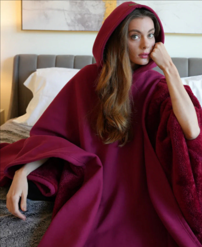 Woolen Loose Cape Tops For Men And Women 58312a62 380f 49c5 8836 1effc7814b46