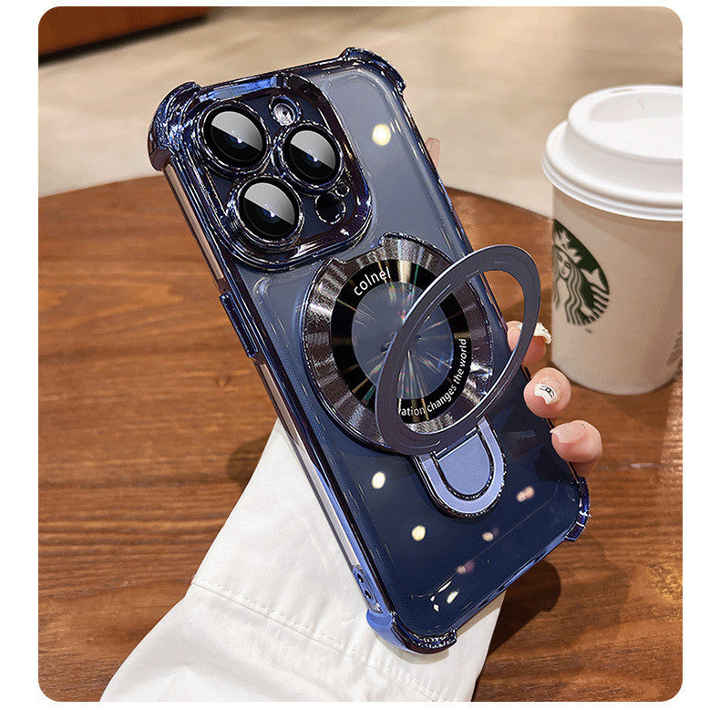 Mobile Phone Case Magnetic Suction Bracket Simple And Transparent 5844bc55 ba75 4402 b664 a4a012f9d97b 00eac538 8985 4116 89a