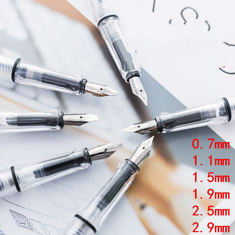 Art Word Parallel Pen Gothic Roman Duckbill Pen - 图片 4