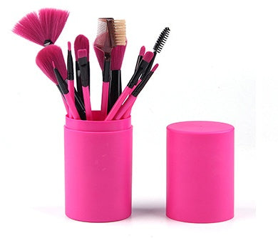 12pcs Makeup Brush Set Blush Eyeshadow Eyelash Highlighter Makeup Brush - HD Wireless Product #6