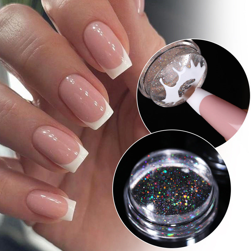Nail Stamp Printed Transparent Colorful Handle Seal Magic Color Laser 585444cf 61a9 4437 9d11 7f863be0b5d1