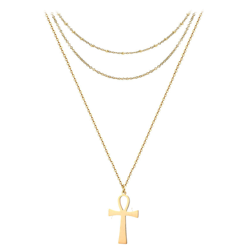 Stainless steel layered necklace 585639137990 ce1724ac 9d4b 4a22 9a7b 3237ee93400a