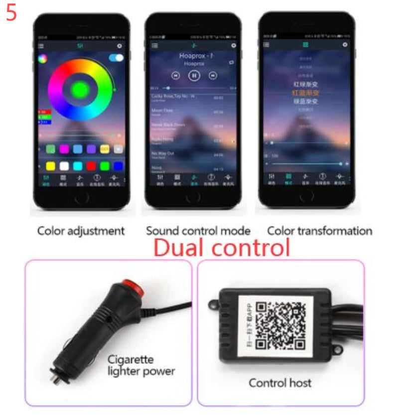 Car Fiber Optic Ambient Light Modified Car Interior Cool Light APP Rhythm Light 5856af86 7dc5 41d6 9260 1941dedb7c5e