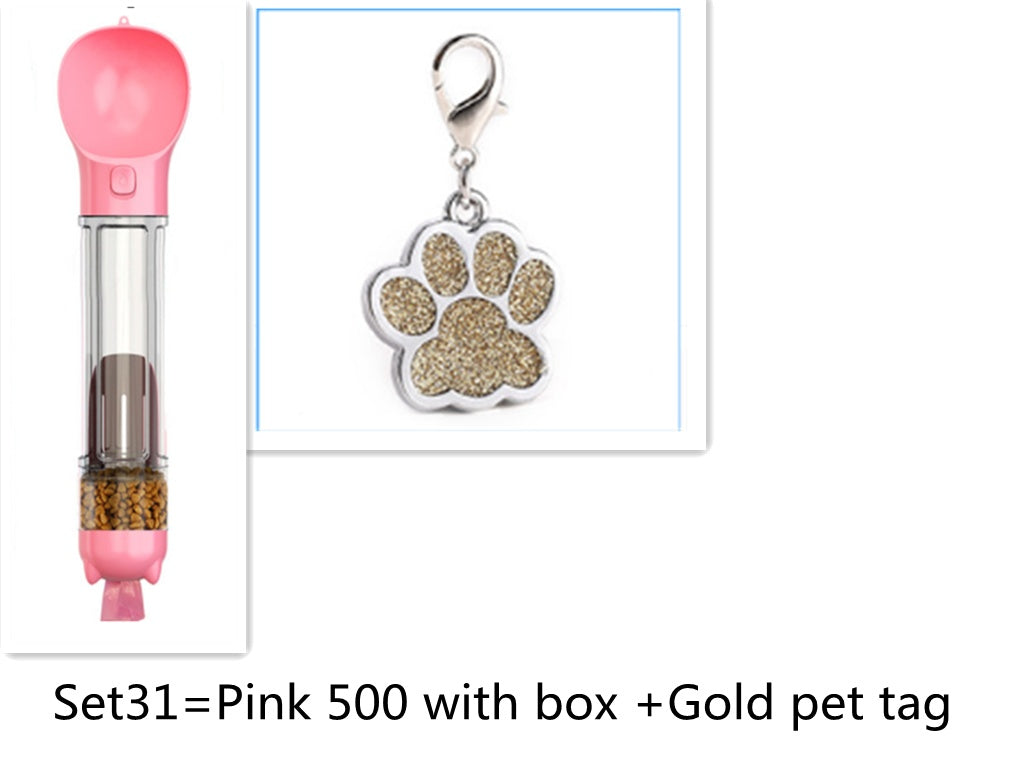 Pet multifunctional water cup Going with the dog 58639466 27a8 4664 9694 0bb2490b5f1a
