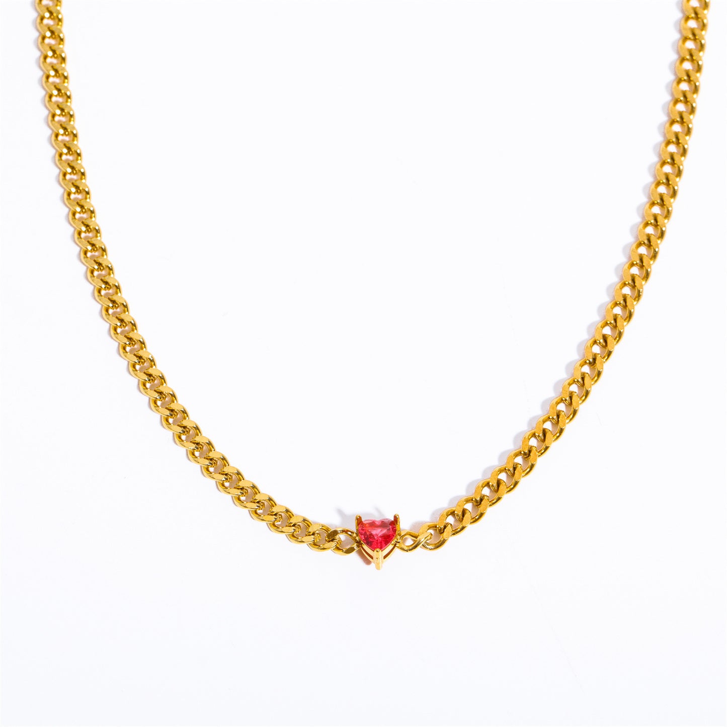 Heavy Industry Cuban Chain Love Necklace 586c58f7 8b00 4407 8674 3ed7f98d1842