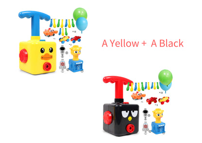 Power Balloon Launch Tower Toy Puzzle  Education Inertia Air Power Balloon Car Science Experimen Toy For Children Gift 587961