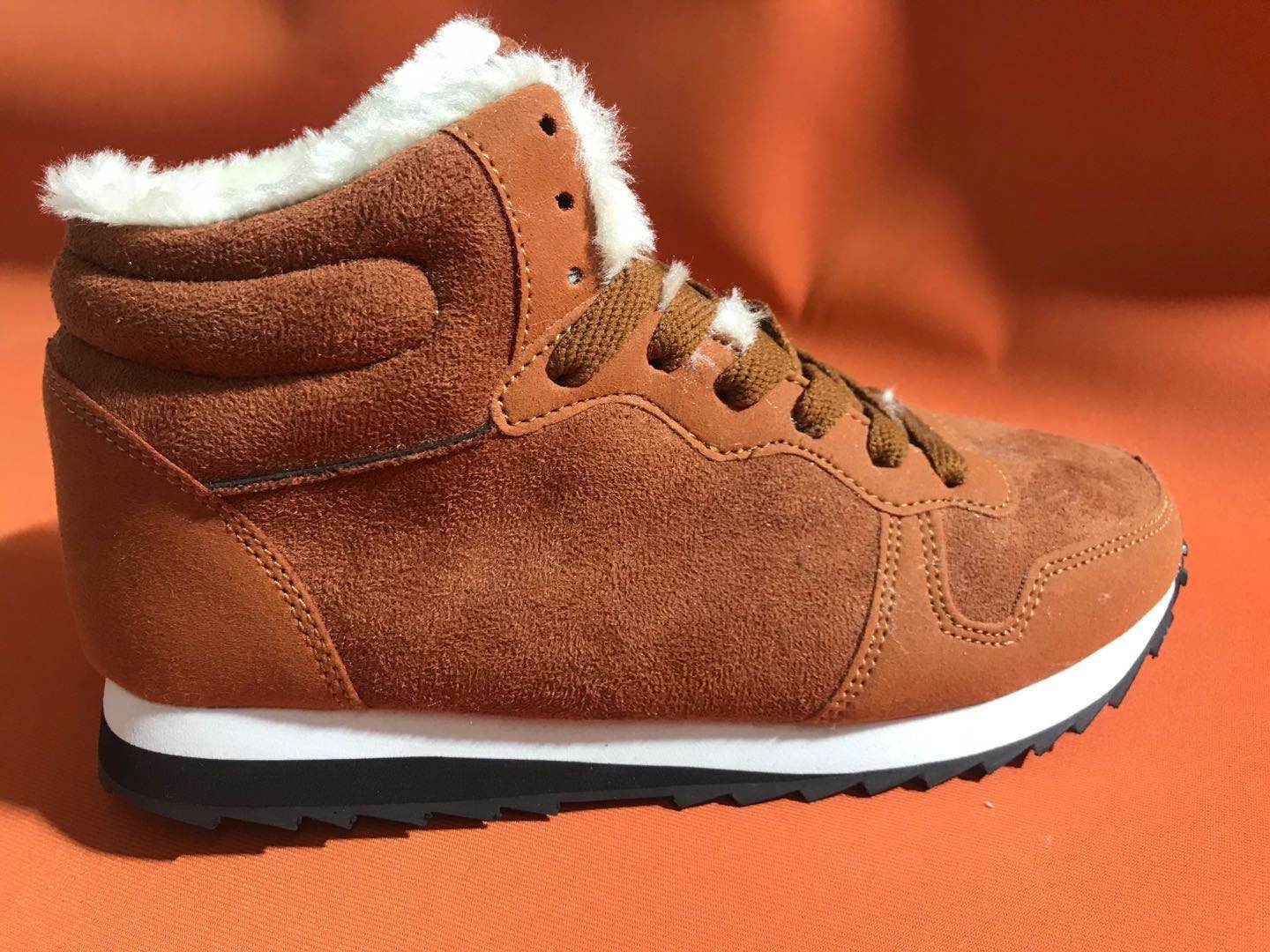 Couple Insulated Cotton-padded Shoes Snow Boots High-top Lightweight Inner Height Increase Extra Large Size 4748 588393f5 751