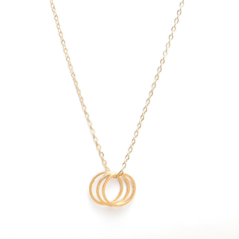 Creative Card Three Circle Geometry Necklace 5886057f 3fda 4d5f bf2a 40f378d9c237