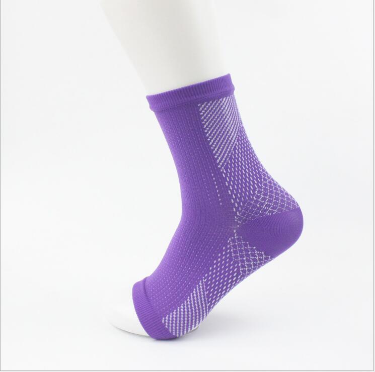 Yoga Ankle Support Sports Socks Fitness Sprain Protection Pressure Elastic Nylon Foot Cover 589263414583