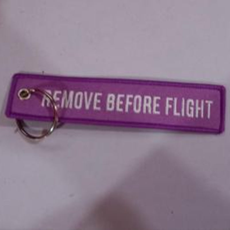 Personalized Embroidered Red Background White Keychain 58a3a255 c553 47f4 86b1 daa6f9646954
