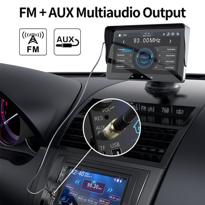 7 Car Wireless CarPlay Display Cigarette Lighter Interface Suction Cup Universal - HD Wireless Product #3
