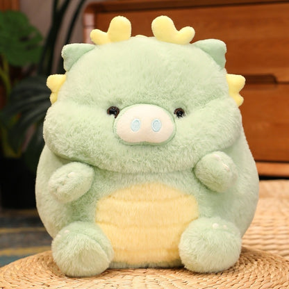 Cute Dragon Pig Doll Plush Toy Sleeping Pillow 58f5e3b6 dbbf 4099 b372 90485c4d711d