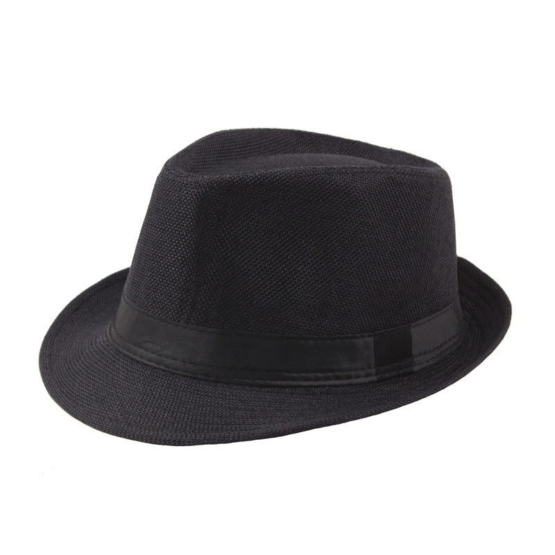 Fashion Personality Linen Top Hat Men 58fb6ca9 ed95 493b 8656 35a36915c270