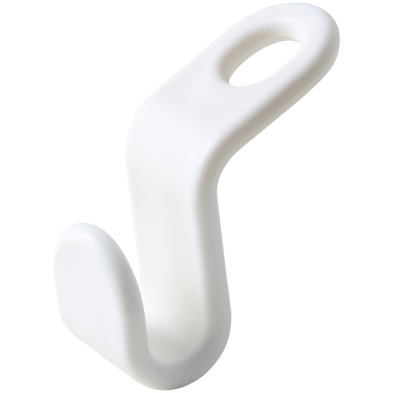 Plastic Closet Stack Hanger Rack Multi-function Wardrobe Space-saving Hanger Hook Coat Hook Bedroom Storage Wardrobe Organize