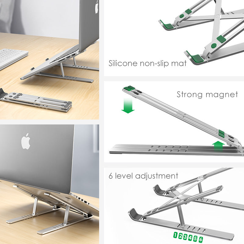Laptop stand cooling portable adjustable stand - 图片 6
