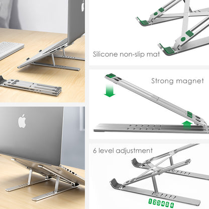 Laptop stand cooling portable adjustable stand - 图片 6