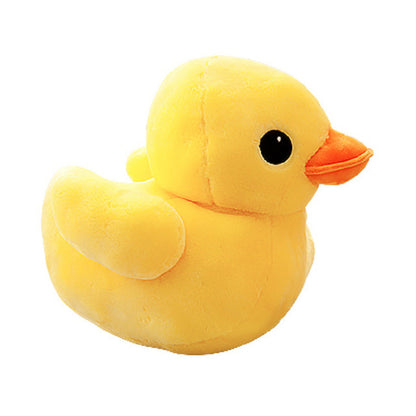 Small yellow duck plush toy 591264521099