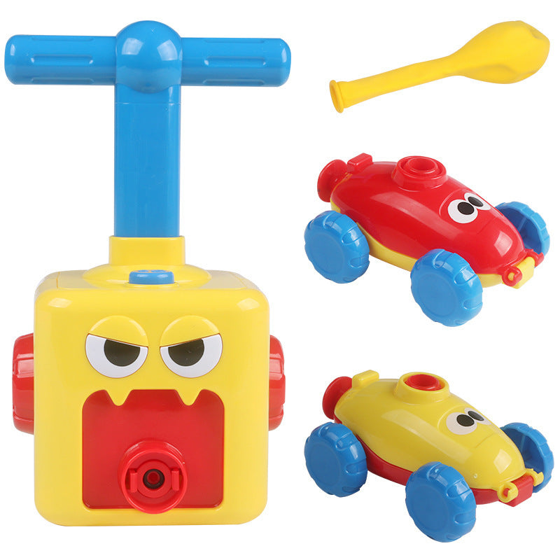 Power Balloon Launch Tower Toy Puzzle  Education Inertia Air Power Balloon Car Science Experimen Toy For Children Gift 591513