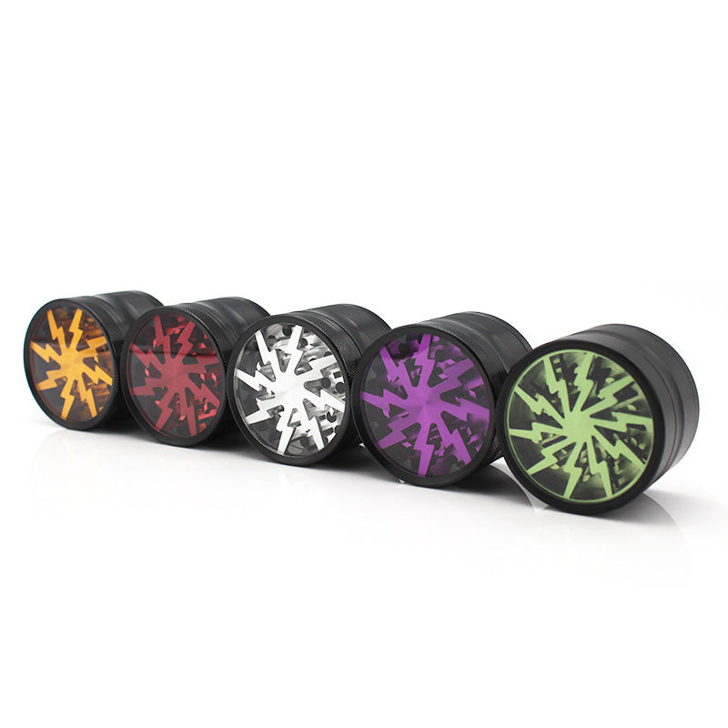 Aluminum Spice Grinder with Pollen Scraper 591714522595