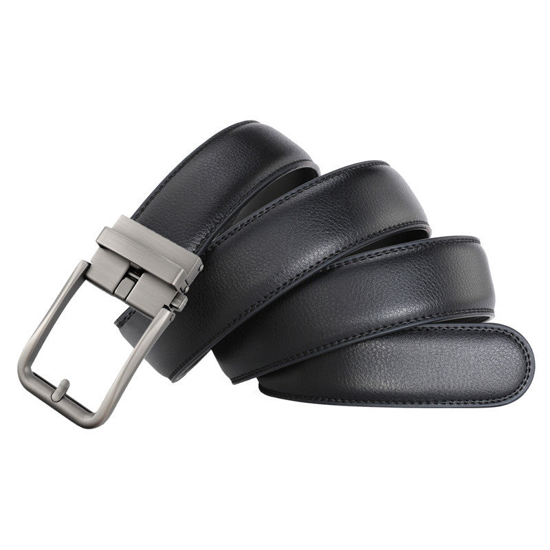 Men's Leather Belt Automatic Buckle Simple Hollow 592451ae be72 46d2 bc96 7848f98bbbb9