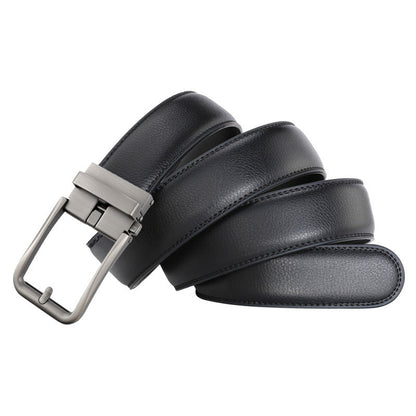 Men's Leather Belt Automatic Buckle Simple Hollow 592451ae be72 46d2 bc96 7848f98bbbb9