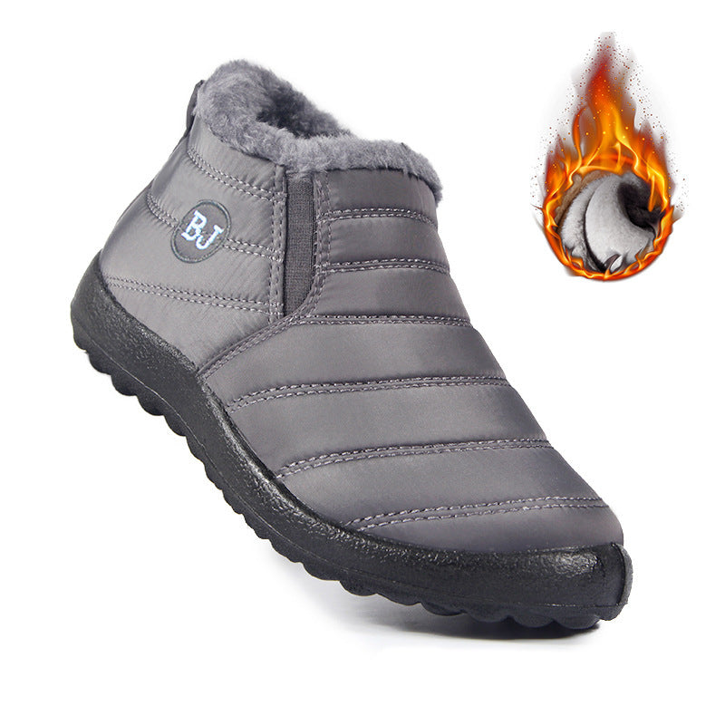 Water-repellent Cloth Cotton Boots Men's And Women's Same Large Size ShortBoots 592cbb31 32e0 42da 919b a5a5825e2584