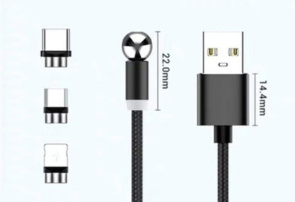 Compatible with  , 360 degree rotation of magnetic charging cable - 图片 6