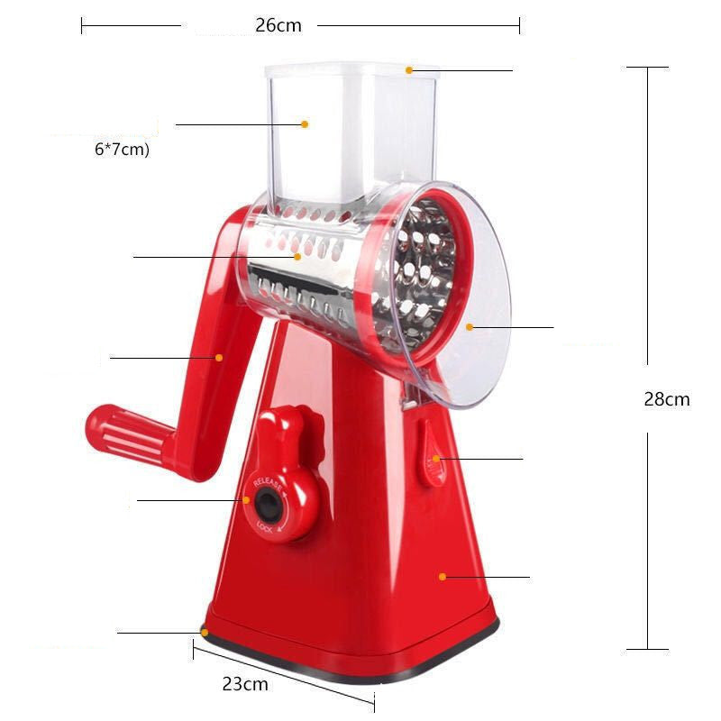 Multi-functional Vegetable Cutter Hand Drum Vegetable Cutter Slicer 594d5725 ef47 450e 8002 2b78f1708f13